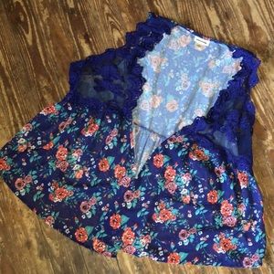 Sleeveless Kimono Vest